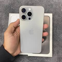 iPhone 15 pro max natural titanium non pta jv