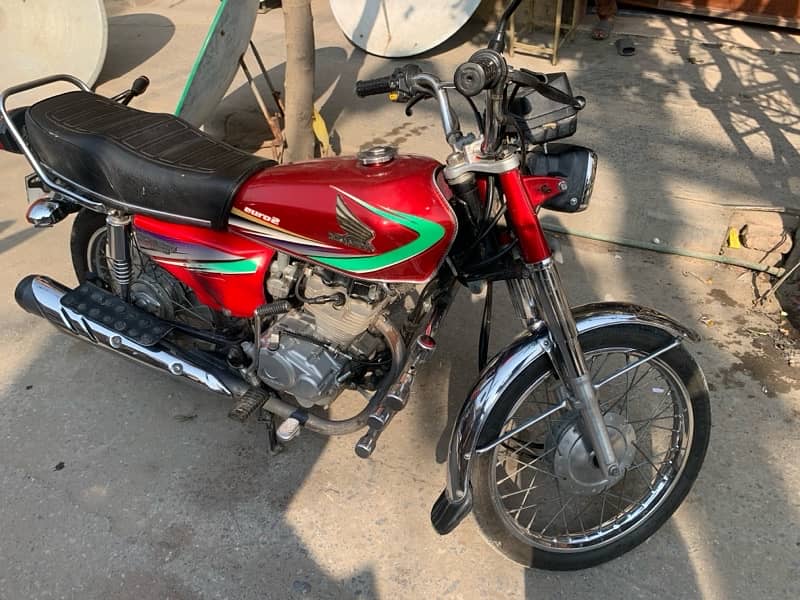 Honda CG 125 Model 14 Registerd 15 Rawalpindi Number Golden (30) 0