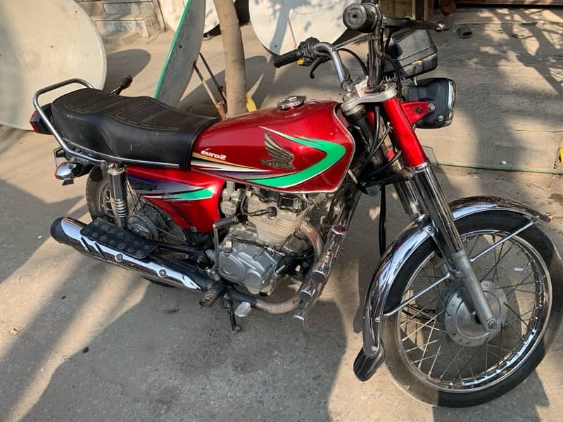 Honda CG 125 Model 14 Registerd 15 Rawalpindi Number Golden (30) 11