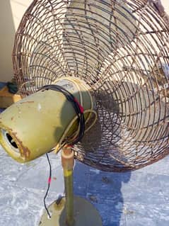 Stand Fan . Full Copper 100/ Ok Condition