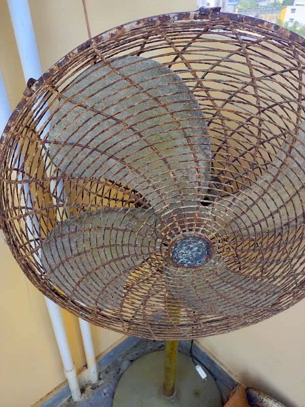 Stand Fan . Full Copper 100/ Ok Condition 1