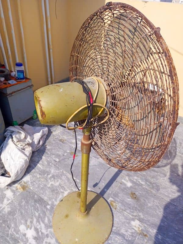 Stand Fan . Full Copper 100/ Ok Condition 2