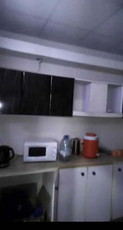 two bed lounge portion for rent in johar 4