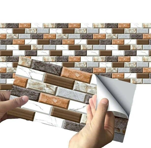 Tile Wall Sticker, Wall of 144 3