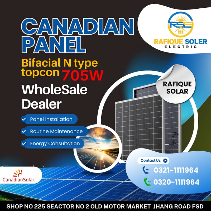 Canadian Solar 585W N-type Bifacial Panel | solar panels | Wholesale 2