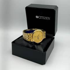 Orginal Citizen Golden Watches