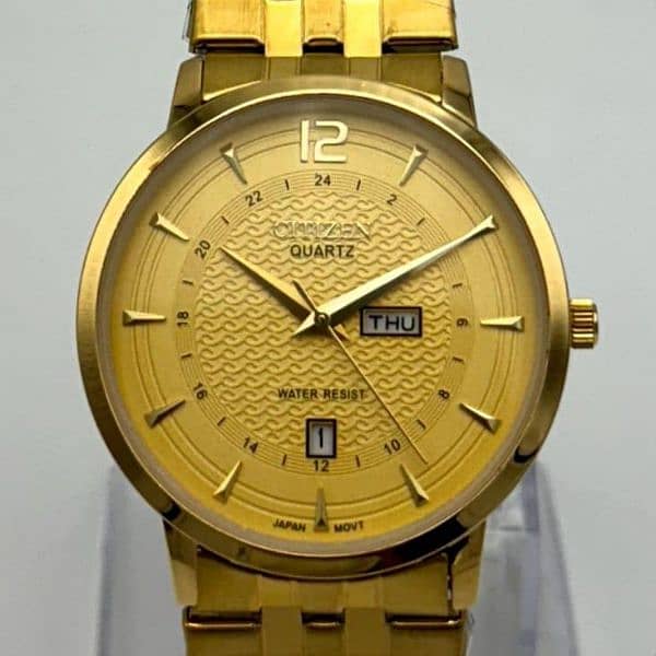 Orginal Citizen Golden Watches 2