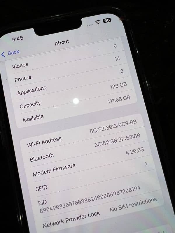 Iphone 13 Pro Max 128 GB (Non-PTA) 1