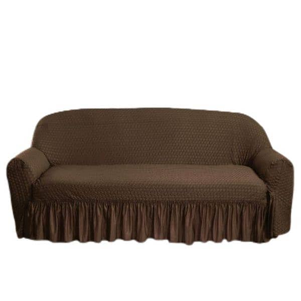 5 Seater Jersey Textured Sofa Covers 1