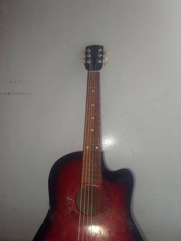 Acoustic Guitar + Capo and Pick FREE 1