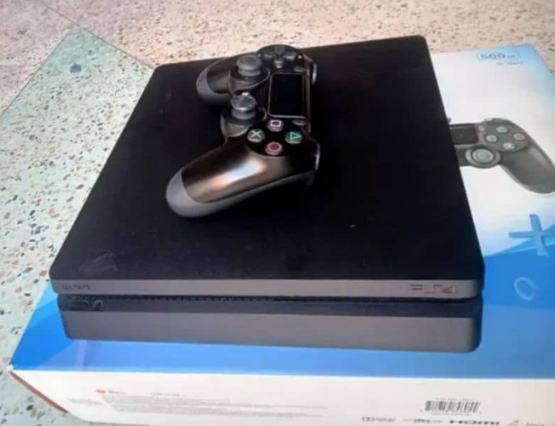 PS4 SLIM 11.00 Jailbreak 500gb with 1 controller 0