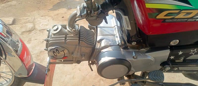 I am selling for bike honda Cd 70 2023 model ha first owner 9