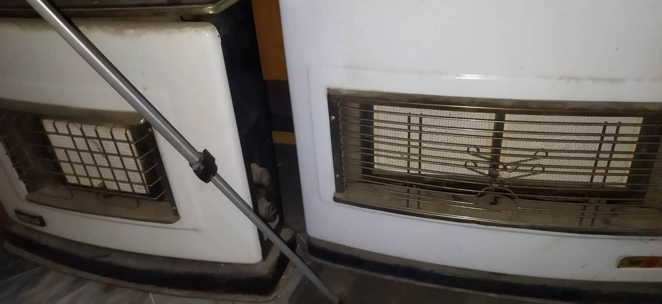 Nas gas double plate and Indus single plate  gas heater 3