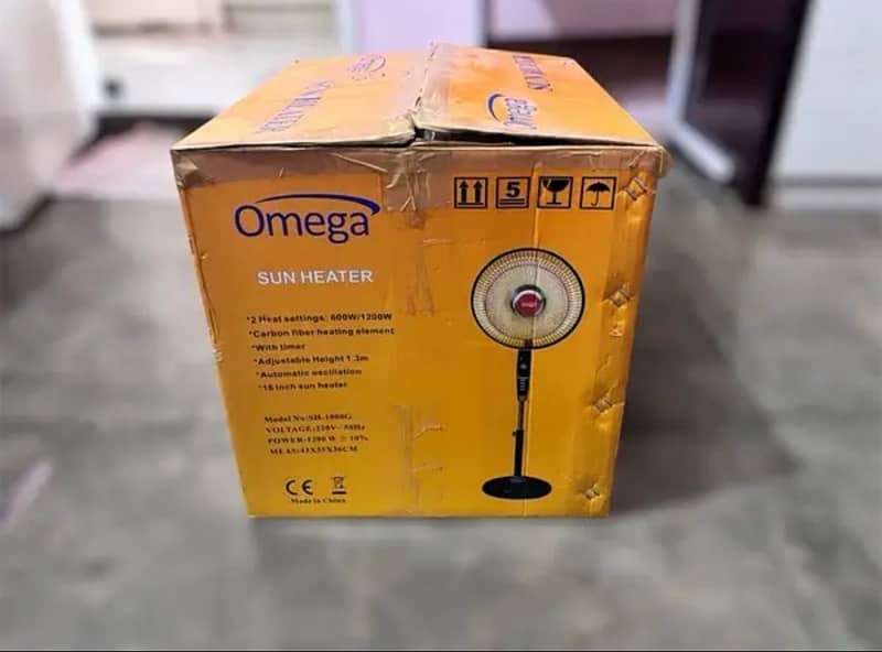 omega Sun Heater - one time used only looks like new 0