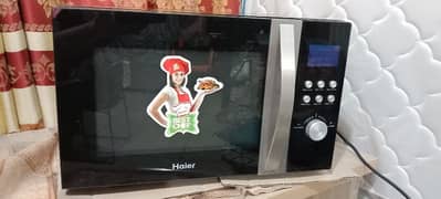 Haier grill and convection microwave cooking oven