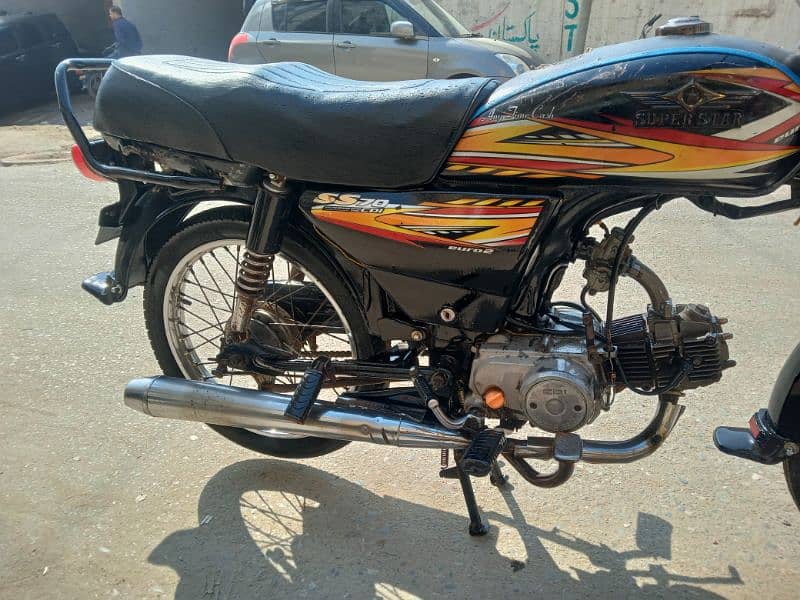 super star bike saf sutri nut to nut original shiny genuine condition 12