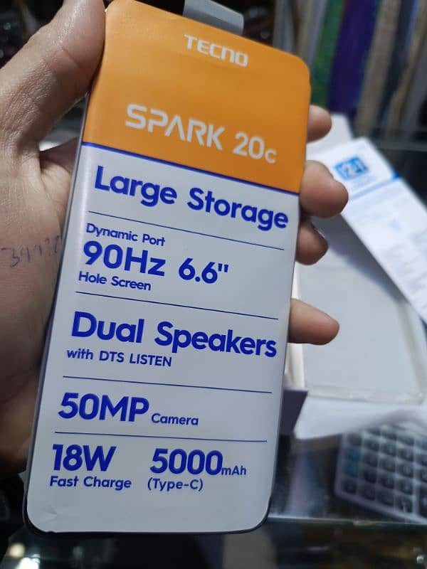 tecno spark 20c 10 days use only 1