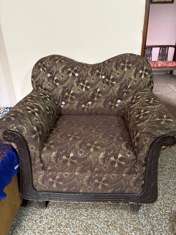 SOFA SET 3,2,1 For Sale in Good Condition 0