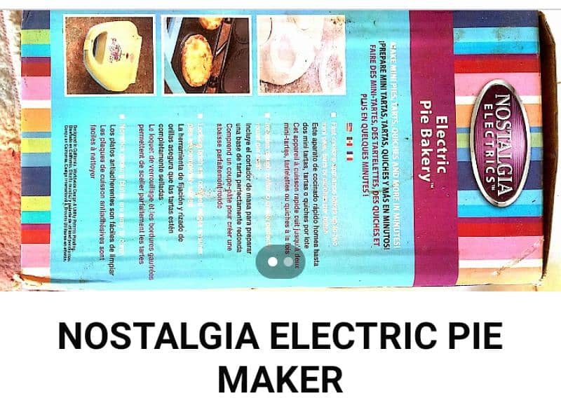 NOSTALGIA PIE MAKER 1