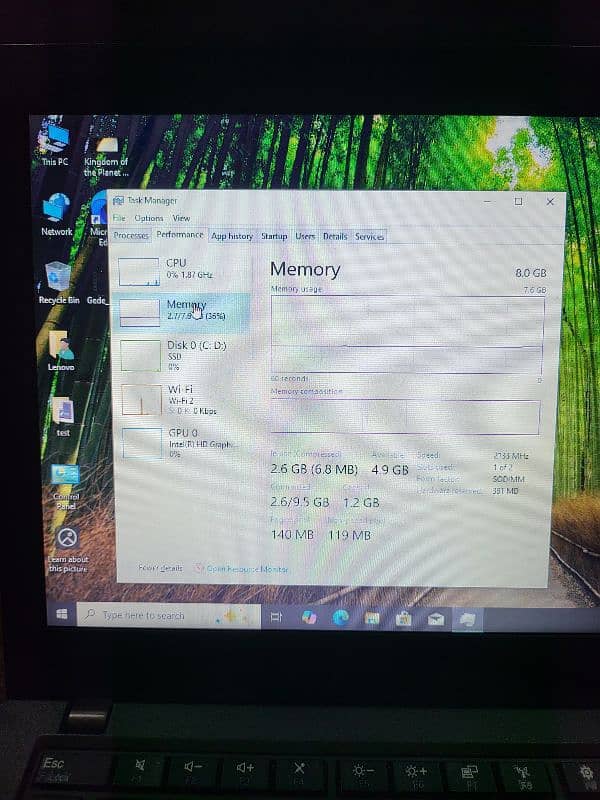 Lenovo i7 7th x270 slim laptop 8/256 with dual battery!!! 8