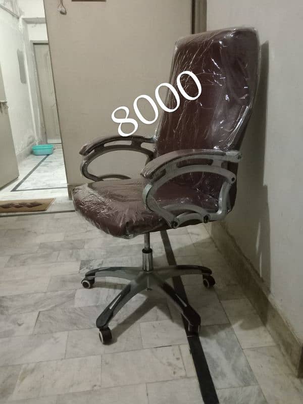 office table , Computer table , Boss chair 3