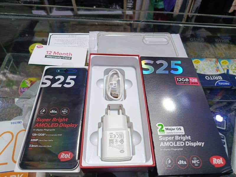 itel s25 just box open 12/128 0