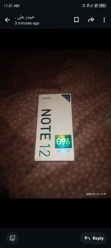 INFINIX Note 12 SALE ONLY NO EXCHANGE 0