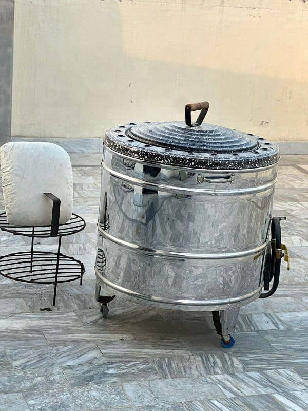 Gas Tandoor 8 roti maker 0