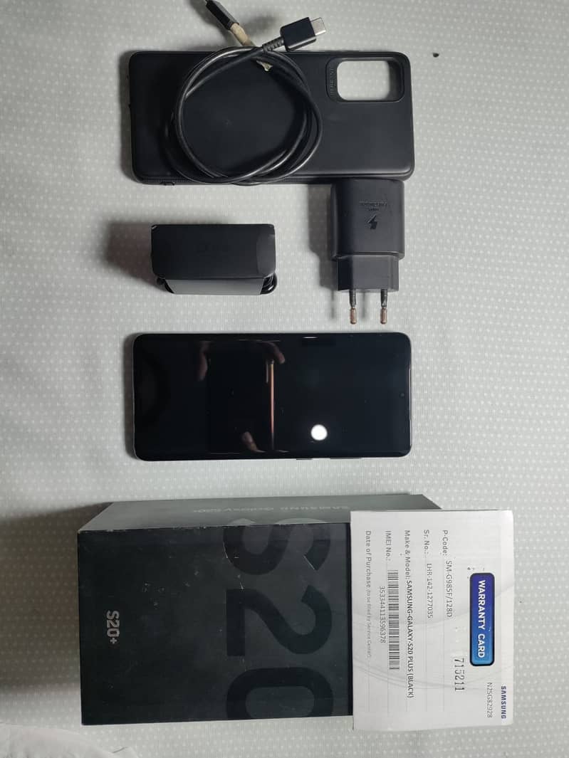 Galaxy S20 Plus Official PTA Approve All Original Accessoris + Box 1