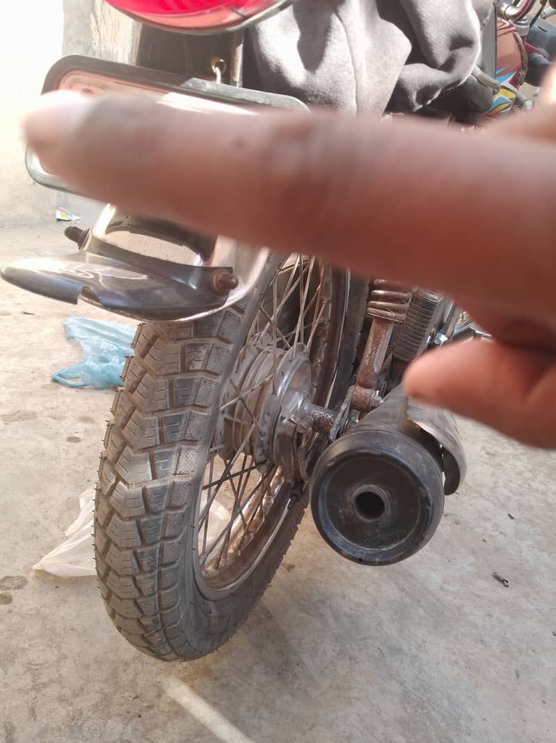 Honda CG 125 Karachi Num 2018 2