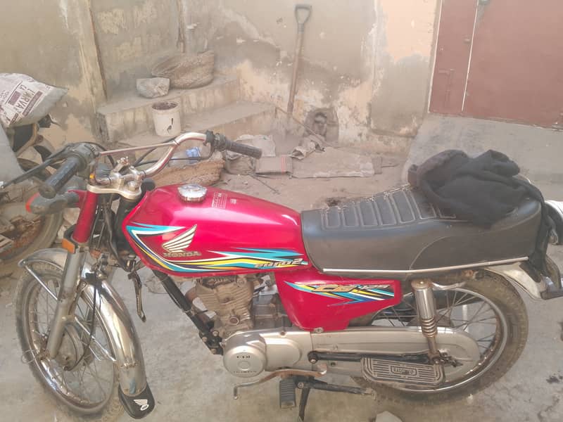 Honda CG 125 Karachi Num 2018 6