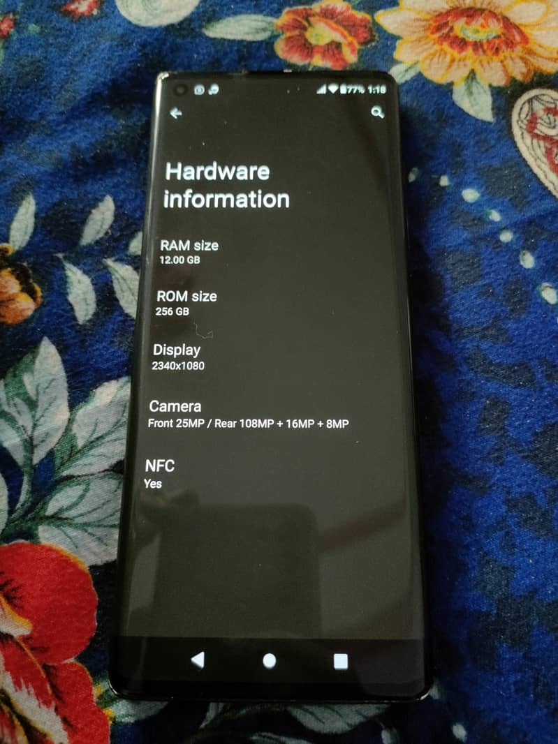 Motrola Edge Plus 12gb ram 256gb memory 0