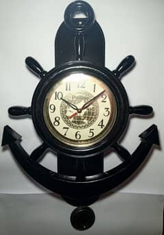 Fancy Anchor wall Clock