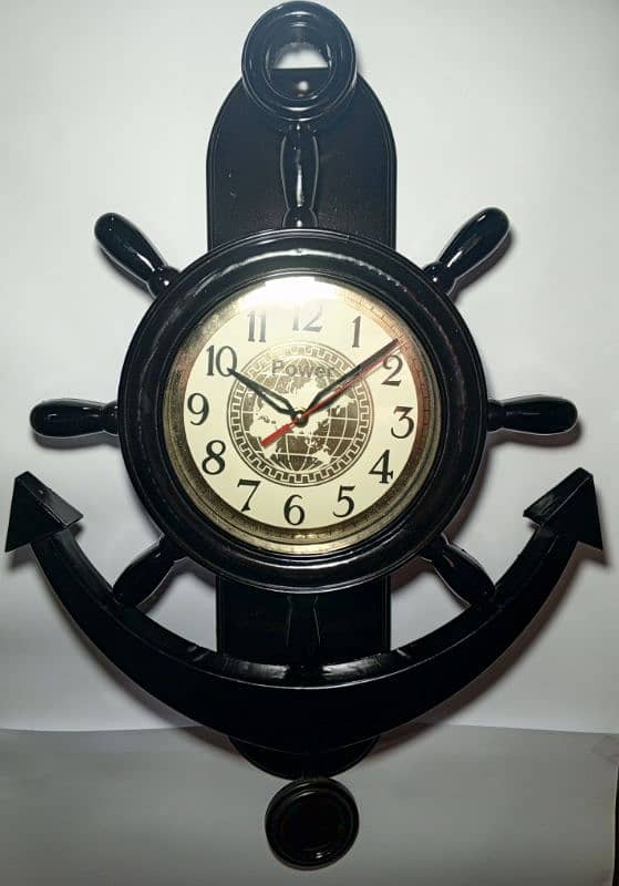 Fancy Anchor wall Clock 0