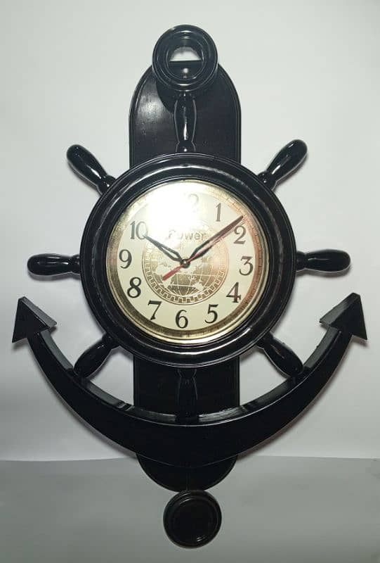 Fancy Anchor wall Clock 1