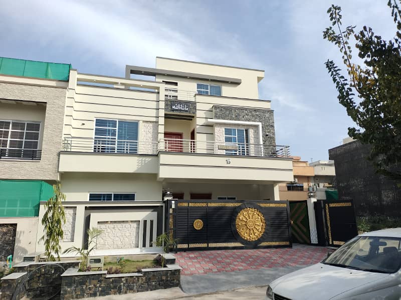 Brand New Street Corner Luxury 35 X 70 House For Sale In G-13 Islamabad 0