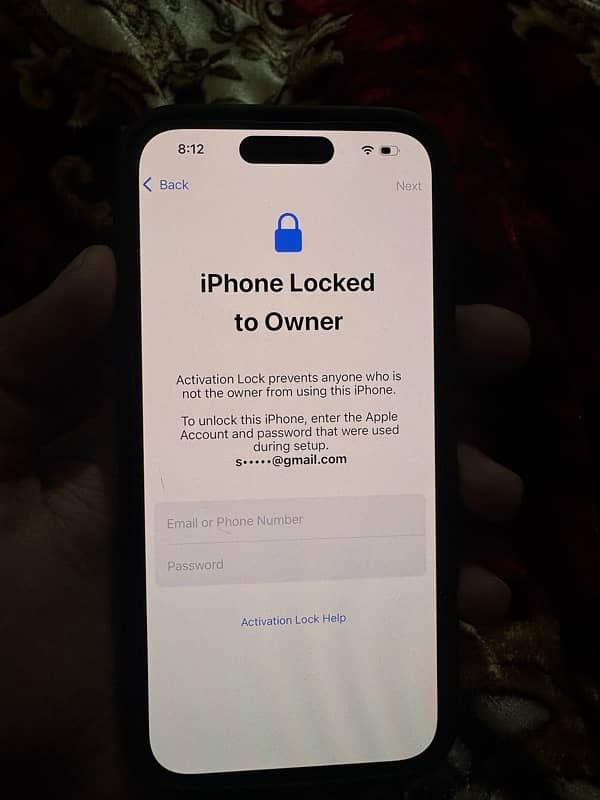 iphone 15 pro (icloud locked) 0