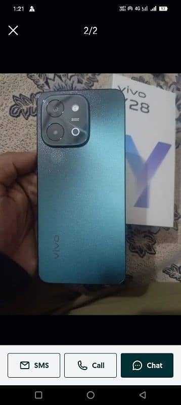 vivo y28 just box open 0