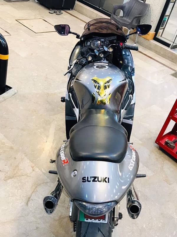 Suzuki Hayabusa paid 2