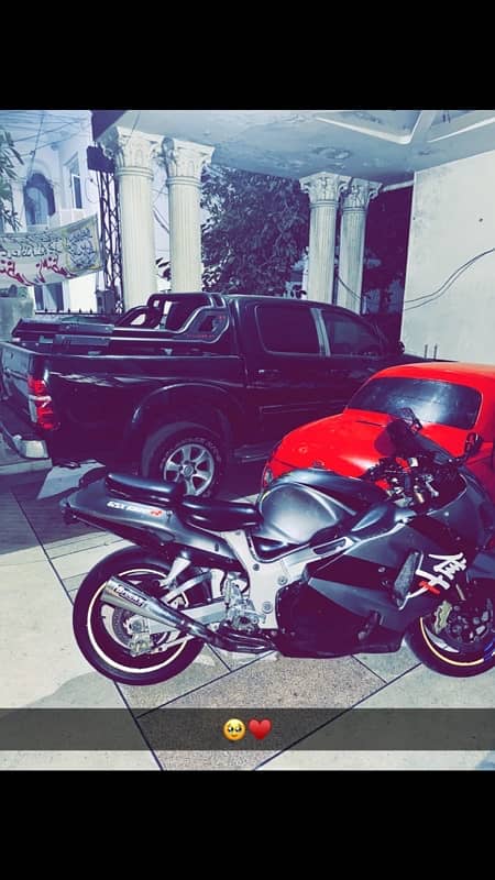 Suzuki Hayabusa paid 6