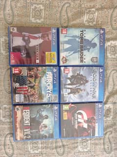 Ps4 games for sale mint condition