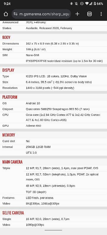 Aqous R5 12 256 exchange possible 7