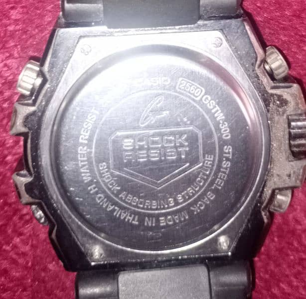 Casio watch GSTW-300 Water Resistant 4