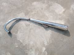 Suzuki GS 150 Bend Pipe with Honda 125 Cilancer