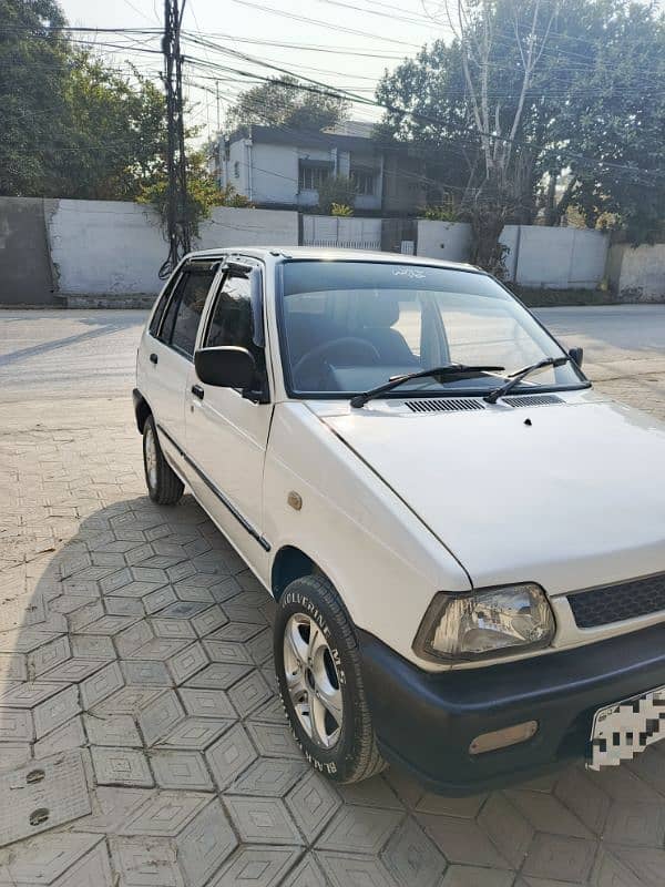 Suzuki Mehran VX 2011 white colour antique car in town 1