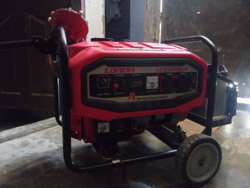 Loncin LC5500DA 3.1 Kva - Petrol n Gas Generator 1