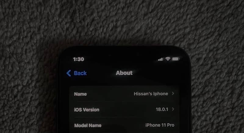 APPLE IPHONE 11 pro (pta) 1