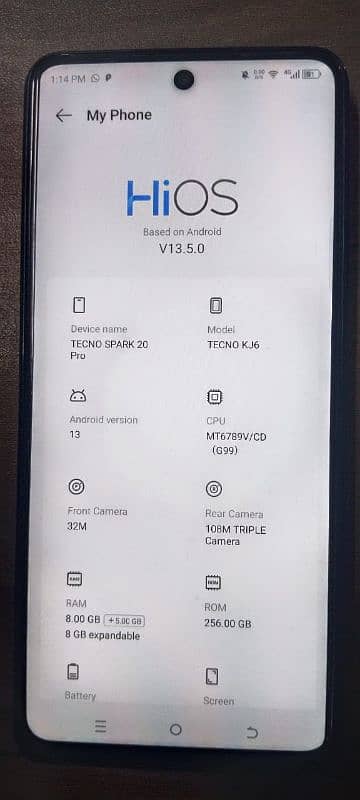 Tecno Spark 20 Pro 1