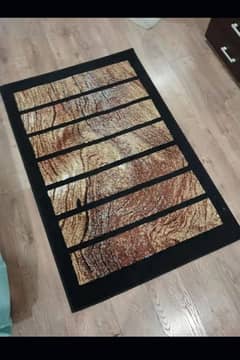 carpet/ rug (black-brown)