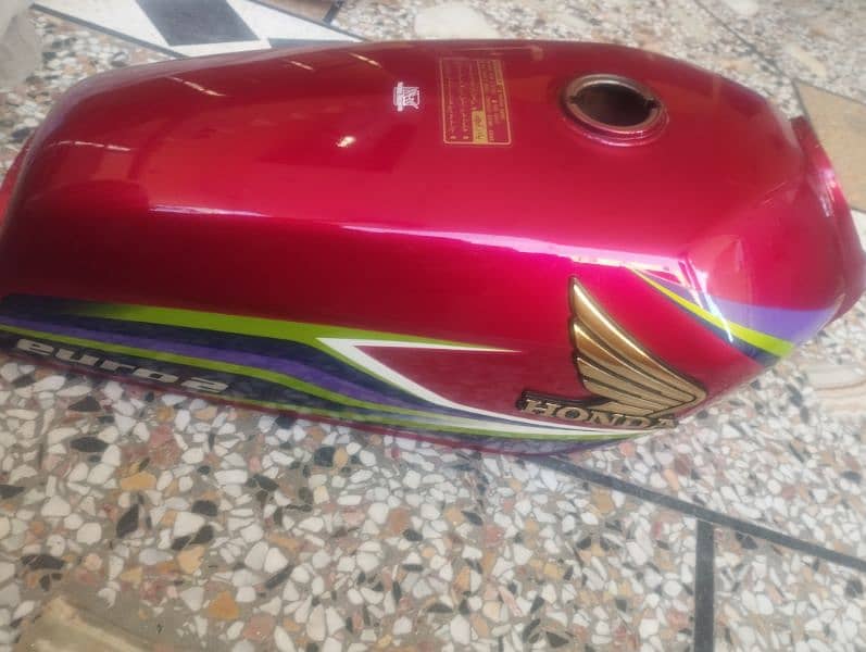 honda 125, 2017 model tanki tappy plus glassie for sale 1